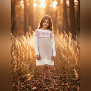 Girls Catherine Malandrino sweater dress sz.6X